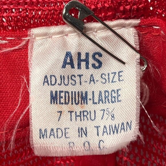 Vintage Beetles Hat Cap Strap Back Red White Pop Rock Band Music Concert Tours - Picture 7 of 7